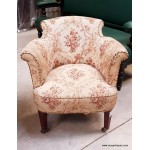 Victorian Chesterfield Sofa & Chairs OLD